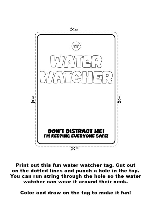 water watcher tag